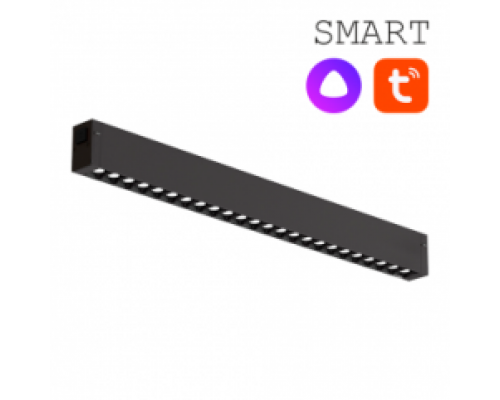SMART трековый светильник черный, 20W, 2700-6000K, 1800ЛМ, D410*25*40,