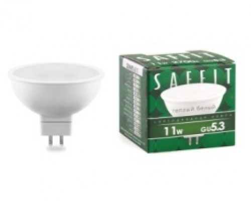 Лампа светодиодная MR16, 11W 230V GU5.3 2700K,4000К, 6400К
