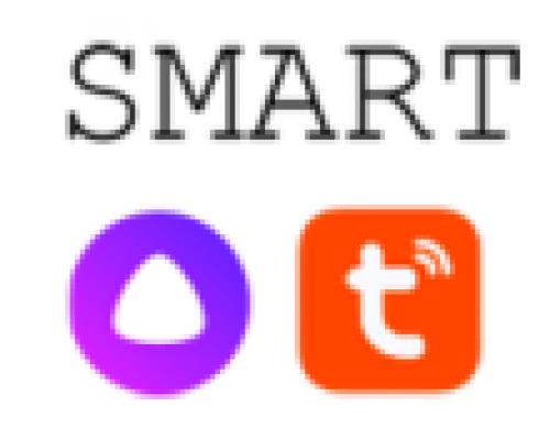 Светильник SMART подвесной для трековой системы 220В, 10Вт, 300*40*1000, Черный 3000-6000K Tuya, SmartLife