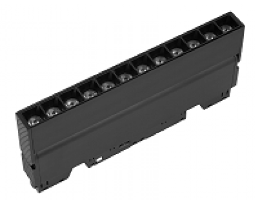 Светильник трековый поворотный 12W 48V 3000К/4000К/6000К/SMART, 24°, 221*24*107