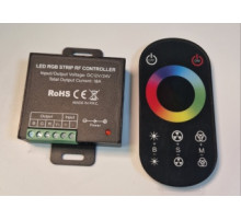 Контроллер управления для RGB ленты с сенсорным пультом 18А ультратонкий, 12-24V, 216-432W